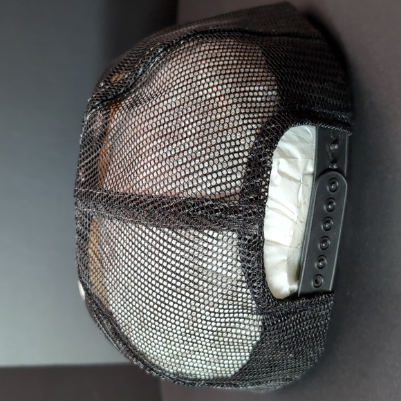 Hodgson Construction Wheatley Men's Black Mesh, Snapback Trucker Hat. - Picture 4 of 8